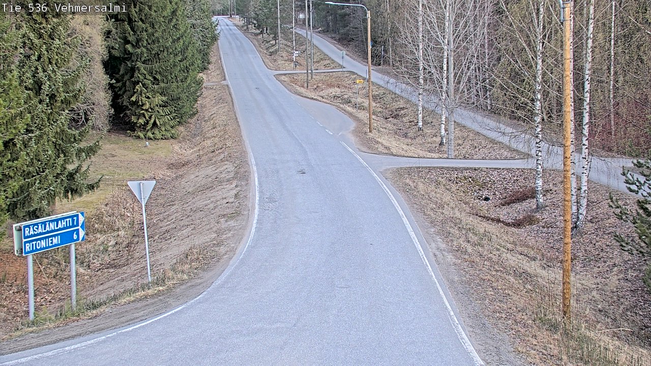Kelikamerat Kuva Tie 536 Kuopio, Vehmersalmi, Kuopio, Pohjois-Savo