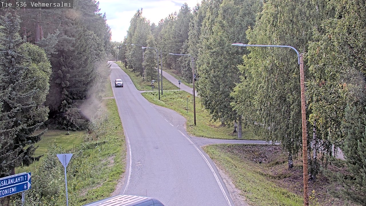 Kelikamerat Kuva Tie 536 Kuopio, Vehmersalmi, Kuopio, Pohjois-Savo