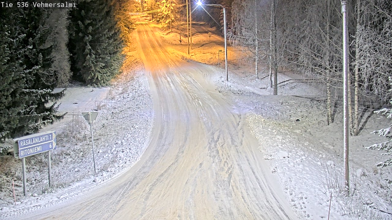 Kelikamerat Kuva Tie 536 Kuopio, Vehmersalmi, Kuopio, Pohjois-Savo