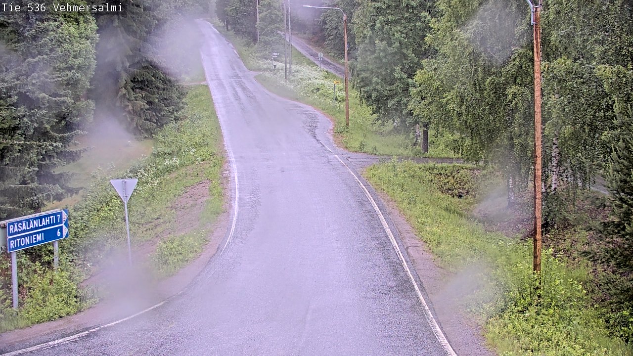 Kelikamerat Kuva Tie 536 Kuopio, Vehmersalmi, Kuopio, Pohjois-Savo
