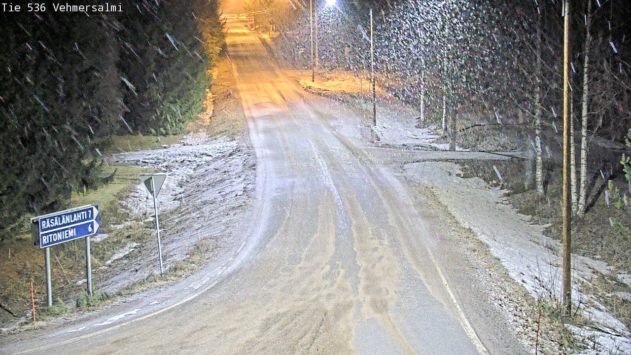 Kelikamerat Kuva Tie 536 Kuopio, Vehmersalmi, Kuopio, Pohjois-Savo