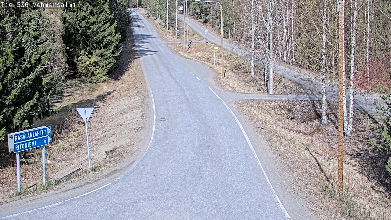 Kelikamerat Kuva Tie 536 Kuopio, Vehmersalmi, Kuopio, Pohjois-Savo