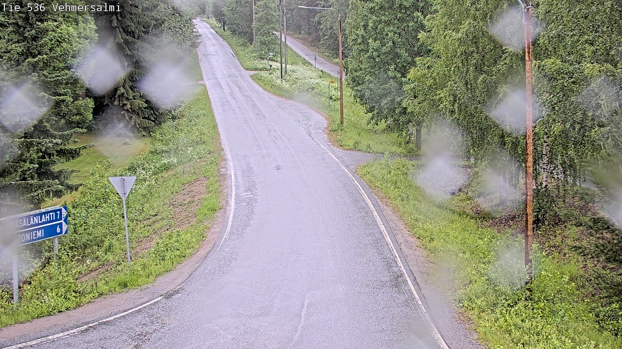 Kelikamerat Kuva Tie 536 Kuopio, Vehmersalmi, Kuopio, Pohjois-Savo