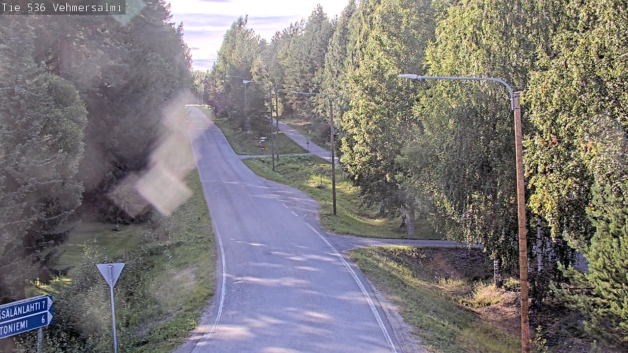 Kelikamerat Kuva Tie 536 Kuopio, Vehmersalmi, Kuopio, Pohjois-Savo
