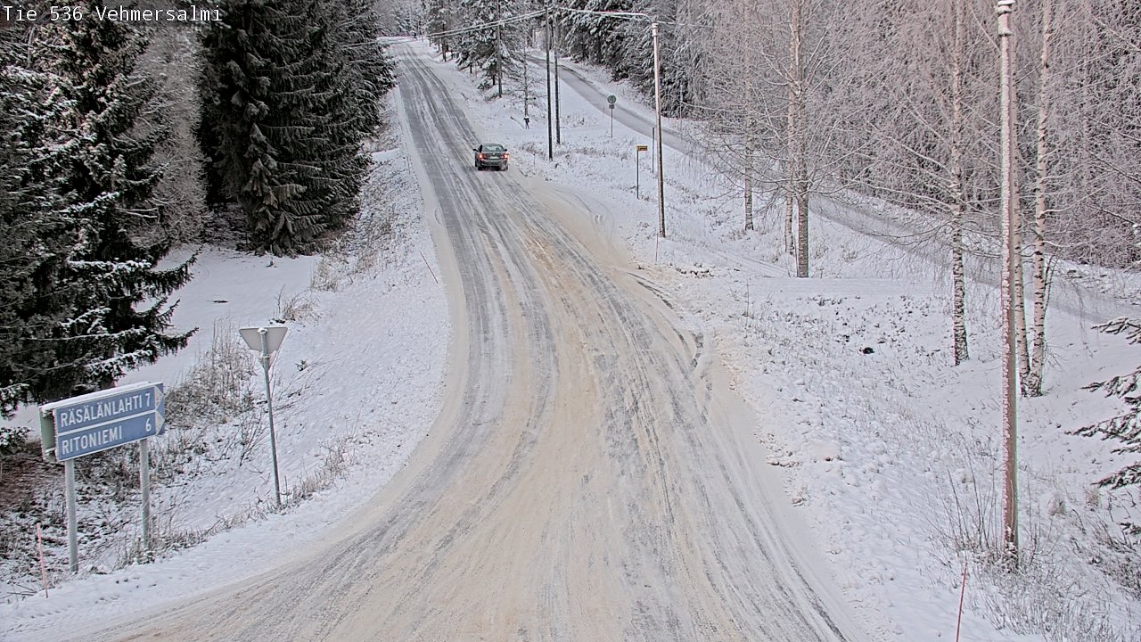 Kelikamerat Kuva Tie 536 Kuopio, Vehmersalmi, Kuopio, Pohjois-Savo