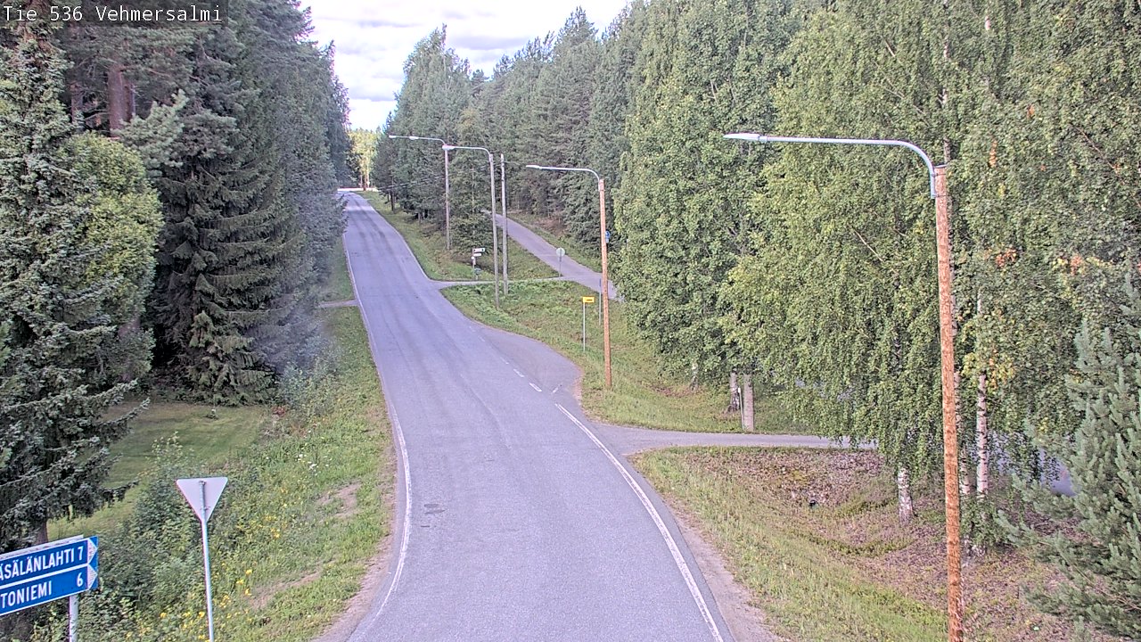 Kelikamerat Kuva Tie 536 Kuopio, Vehmersalmi, Kuopio, Pohjois-Savo