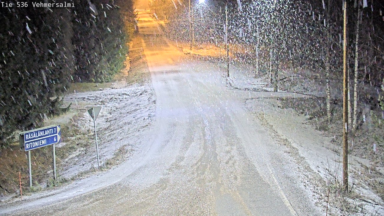 Kelikamerat Kuva Tie 536 Kuopio, Vehmersalmi, Kuopio, Pohjois-Savo