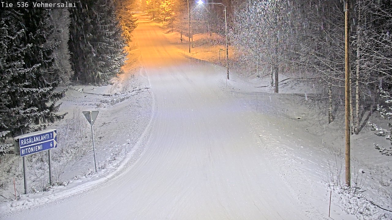 Kelikamerat Kuva Tie 536 Kuopio, Vehmersalmi, Kuopio, Pohjois-Savo