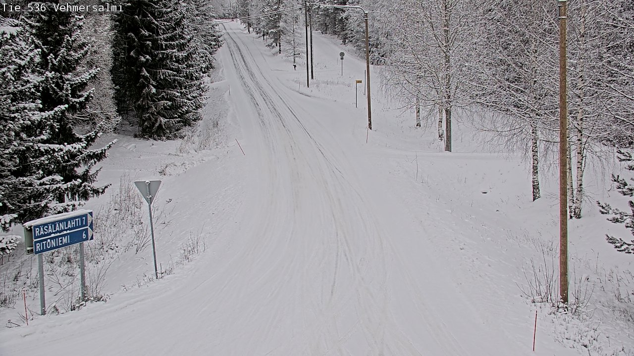 Kelikamerat Kuva Tie 536 Kuopio, Vehmersalmi, Kuopio, Pohjois-Savo