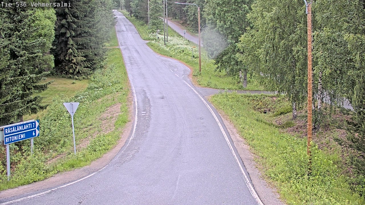 Kelikamerat Kuva Tie 536 Kuopio, Vehmersalmi, Kuopio, Pohjois-Savo