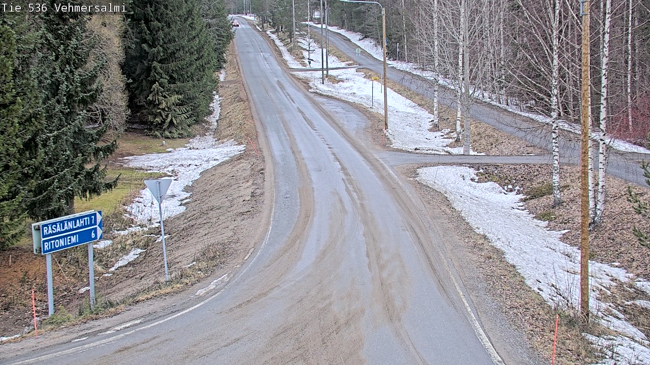 Kelikamerat Kuva Tie 536 Kuopio, Vehmersalmi, Kuopio, Pohjois-Savo