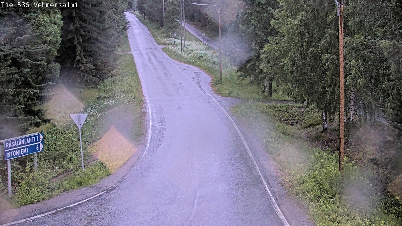 Kelikamerat Kuva Tie 536 Kuopio, Vehmersalmi, Kuopio, Pohjois-Savo