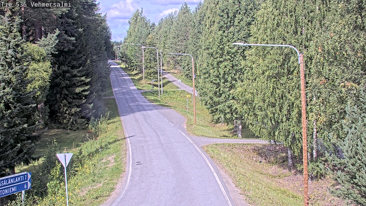 Kelikamerat Kuva Tie 536 Kuopio, Vehmersalmi, Kuopio, Pohjois-Savo