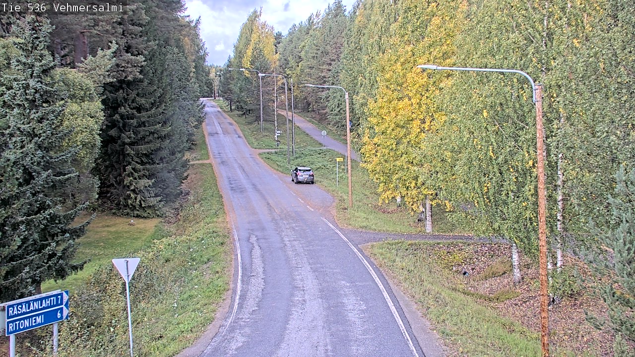 Kelikamerat Kuva Tie 536 Kuopio, Vehmersalmi, Kuopio, Pohjois-Savo