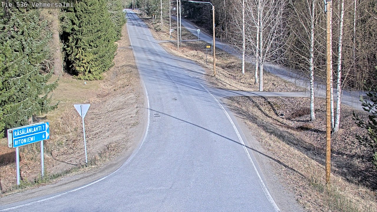 Kelikamerat Kuva Tie 536 Kuopio, Vehmersalmi, Kuopio, Pohjois-Savo
