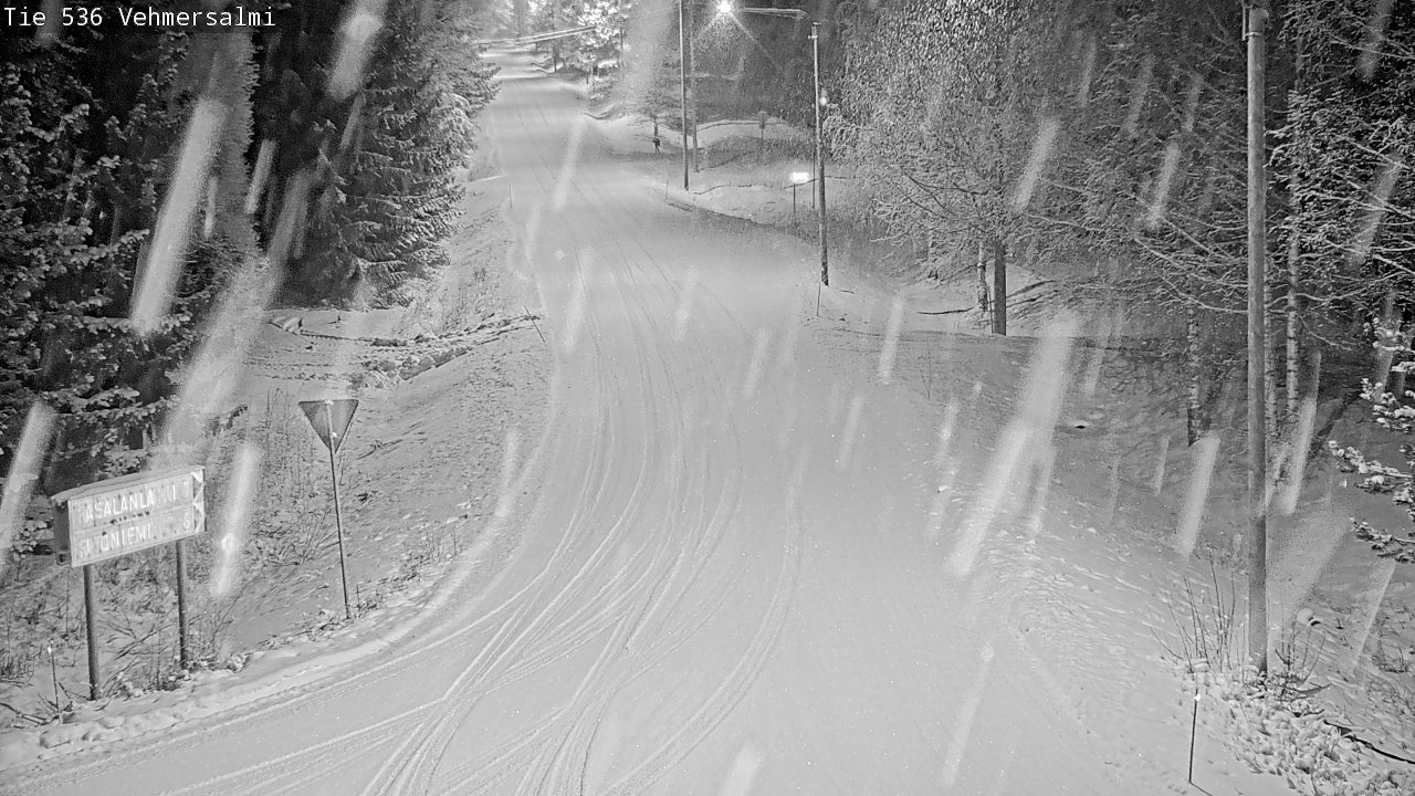 Kelikamerat Kuva Tie 536 Kuopio, Vehmersalmi, Kuopio, Pohjois-Savo