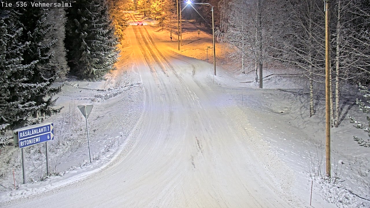 Kelikamerat Kuva Tie 536 Kuopio, Vehmersalmi, Kuopio, Pohjois-Savo