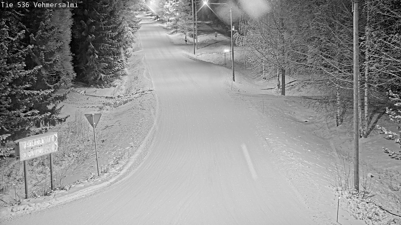 Kelikamerat Kuva Tie 536 Kuopio, Vehmersalmi, Kuopio, Pohjois-Savo