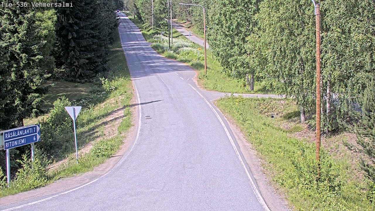 Kelikamerat Kuva Tie 536 Kuopio, Vehmersalmi, Kuopio, Pohjois-Savo