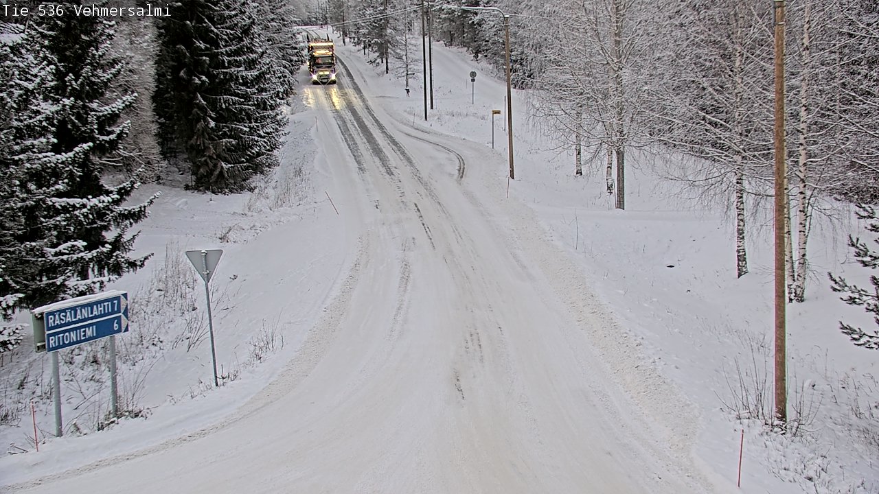 Kelikamerat Kuva Tie 536 Kuopio, Vehmersalmi, Kuopio, Pohjois-Savo