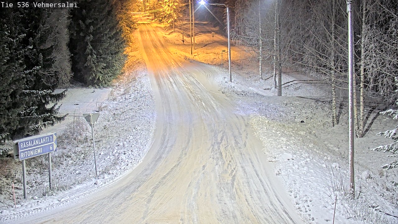 Kelikamerat Kuva Tie 536 Kuopio, Vehmersalmi, Kuopio, Pohjois-Savo