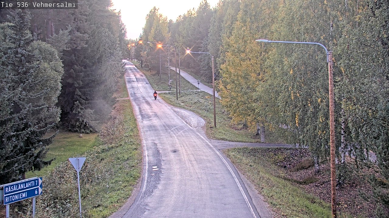 Weather Camera Image Road 536 Kuopio, Vehmersalmi, Kuopio, Pohjois-Savo