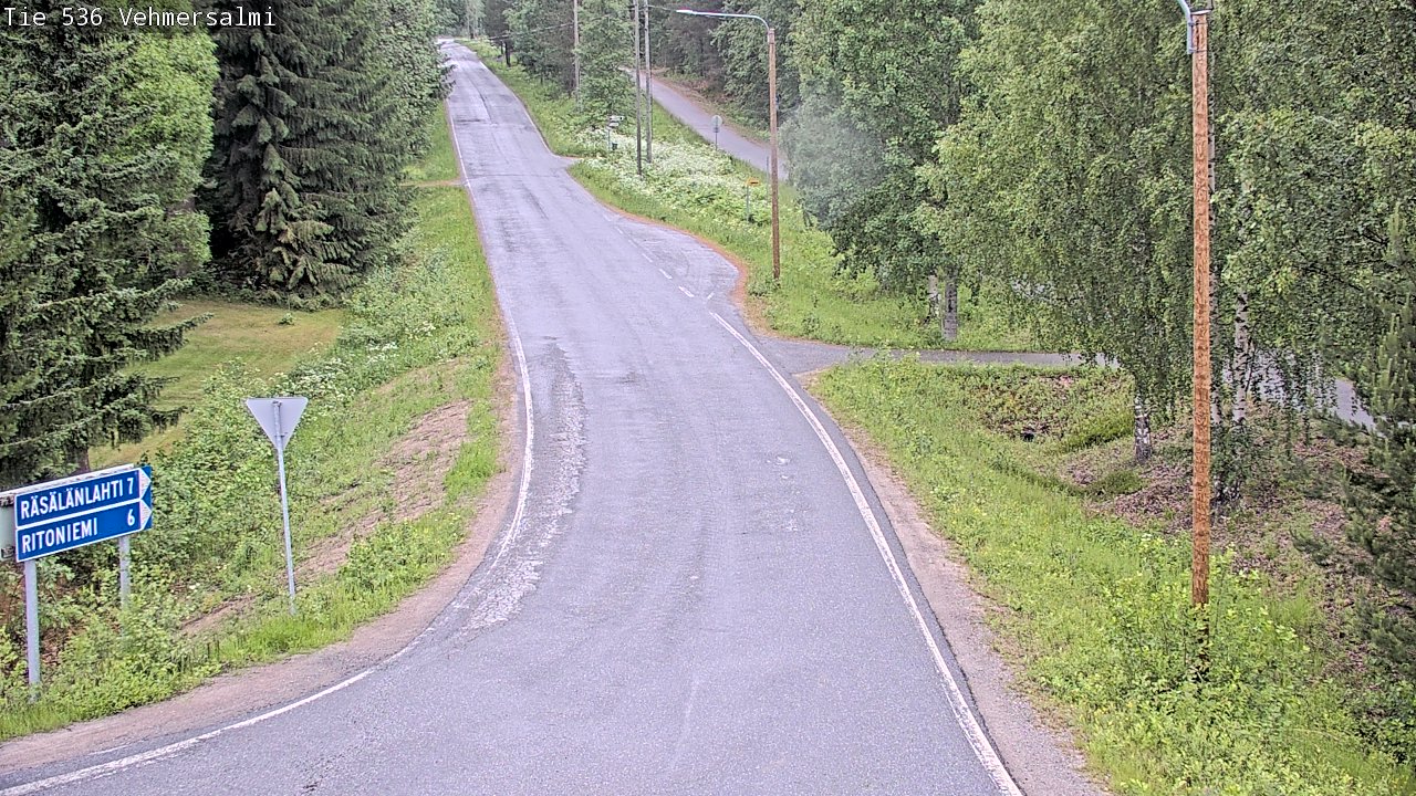 Kelikamerat Kuva Tie 536 Kuopio, Vehmersalmi, Kuopio, Pohjois-Savo