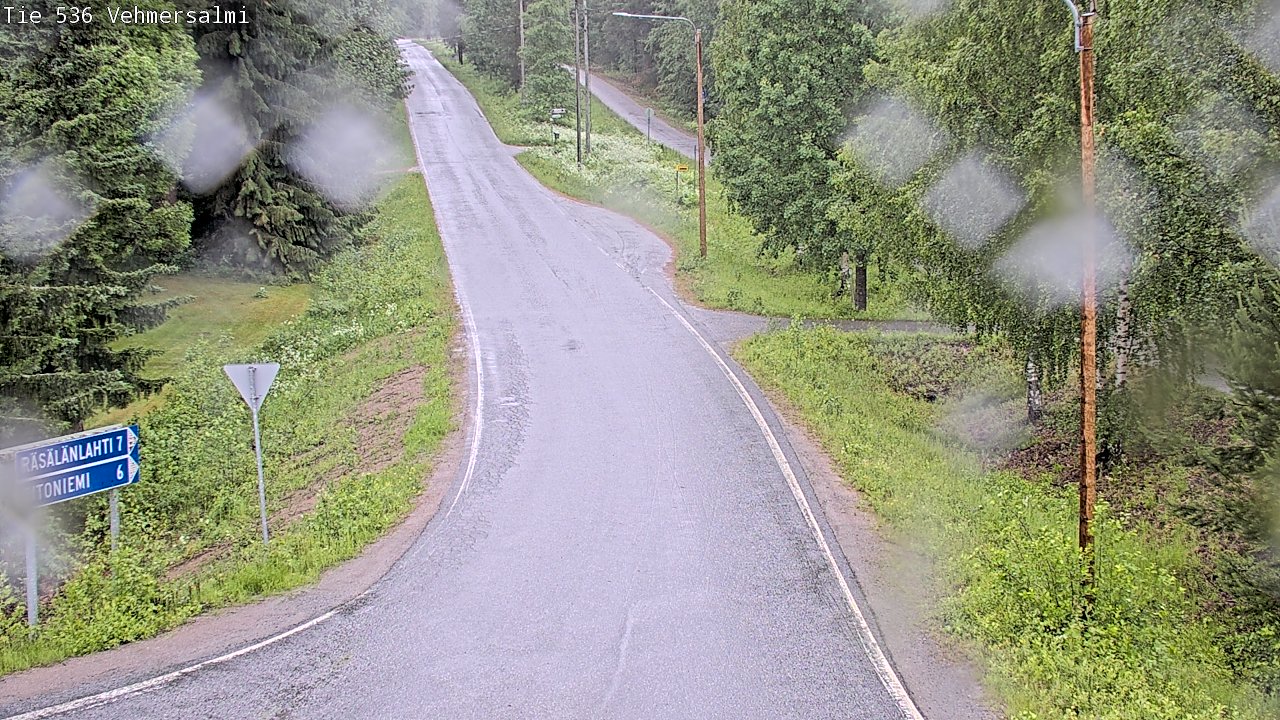 Kelikamerat Kuva Tie 536 Kuopio, Vehmersalmi, Kuopio, Pohjois-Savo