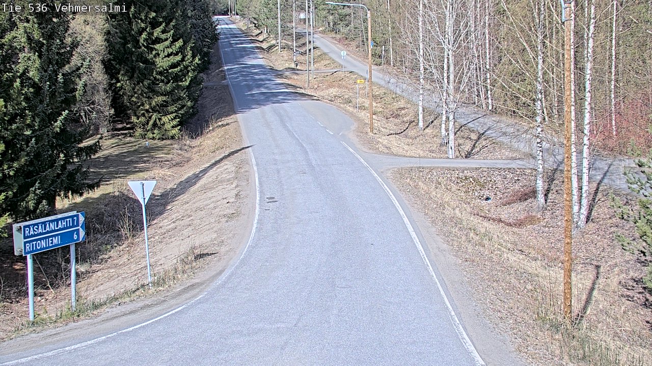 Kelikamerat Kuva Tie 536 Kuopio, Vehmersalmi, Kuopio, Pohjois-Savo