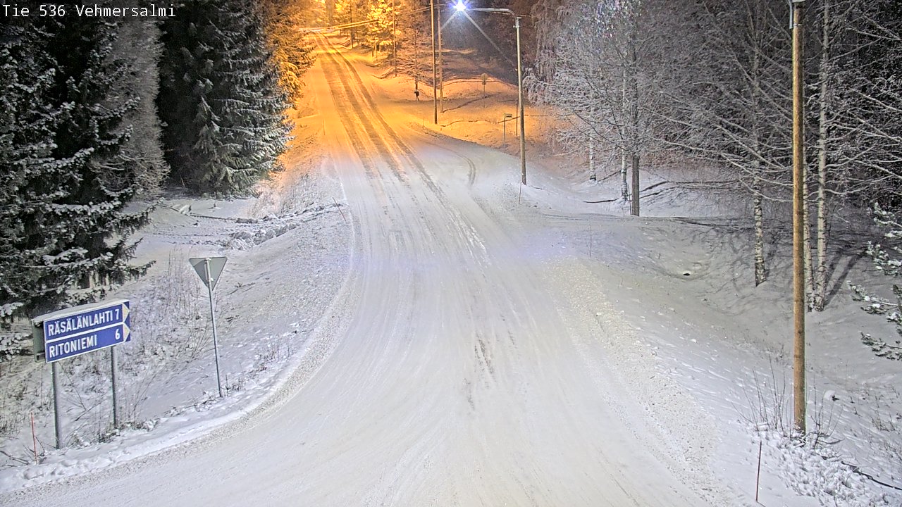 Kelikamerat Kuva Tie 536 Kuopio, Vehmersalmi, Kuopio, Pohjois-Savo