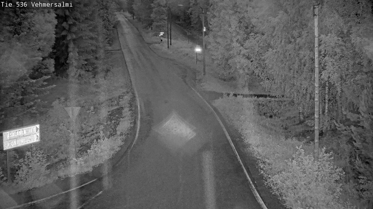Kelikamerat Kuva Tie 536 Kuopio, Vehmersalmi, Kuopio, Pohjois-Savo