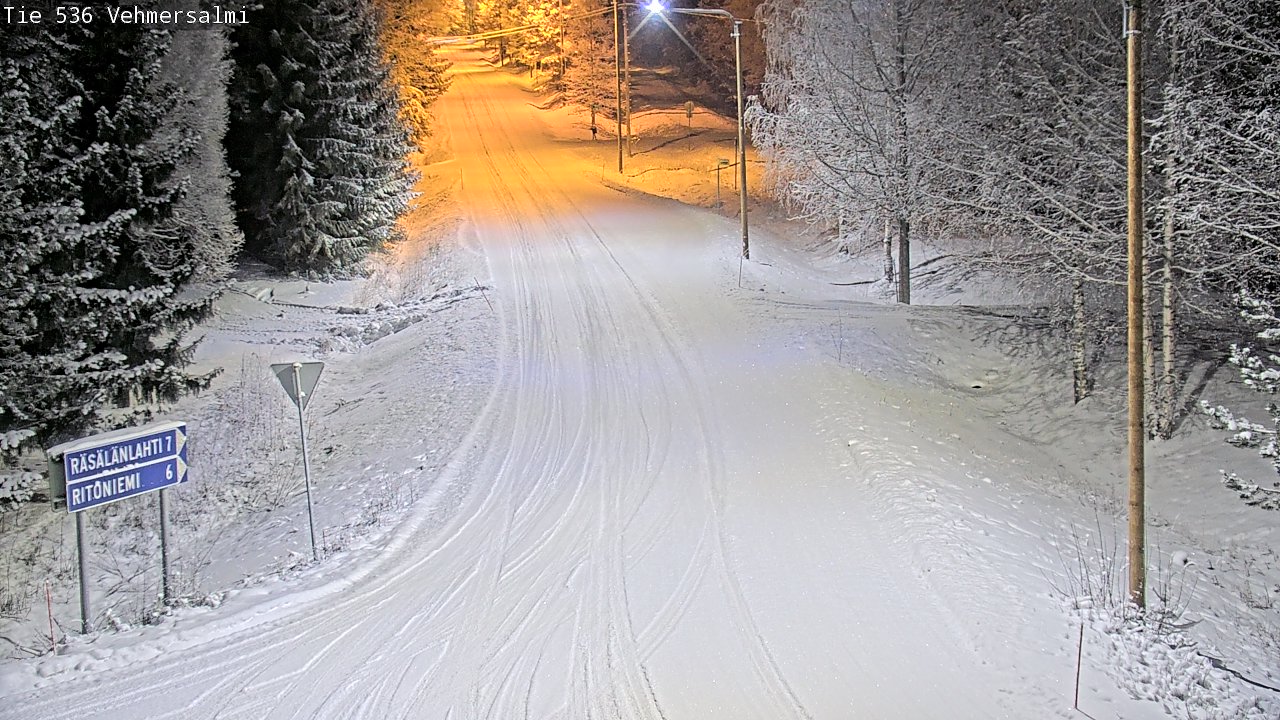 Kelikamerat Kuva Tie 536 Kuopio, Vehmersalmi, Kuopio, Pohjois-Savo