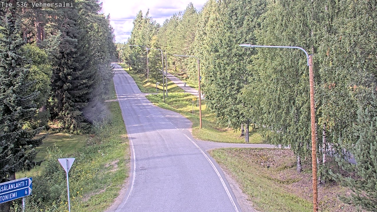 Kelikamerat Kuva Tie 536 Kuopio, Vehmersalmi, Kuopio, Pohjois-Savo