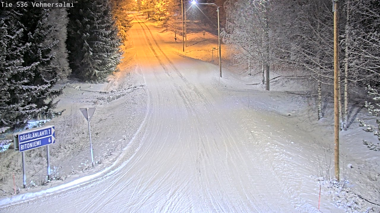 Kelikamerat Kuva Tie 536 Kuopio, Vehmersalmi, Kuopio, Pohjois-Savo