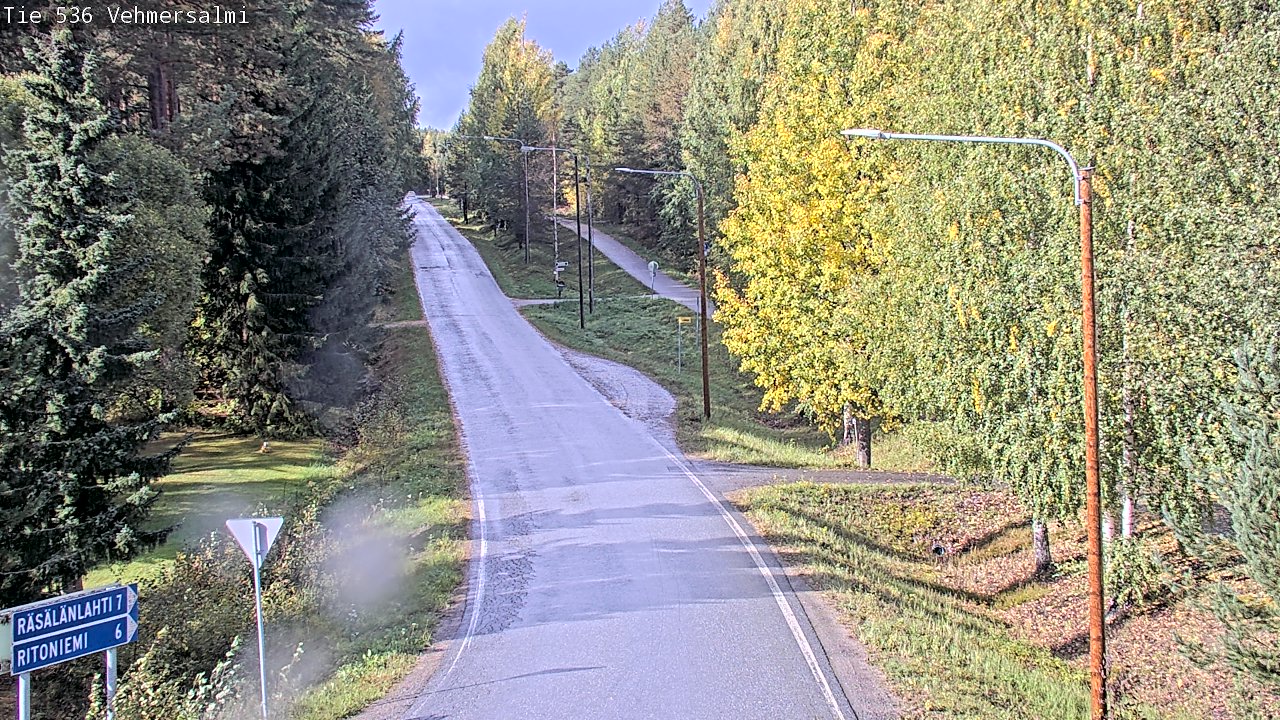 Weather Camera Image Road 536 Kuopio, Vehmersalmi, Kuopio, Pohjois-Savo