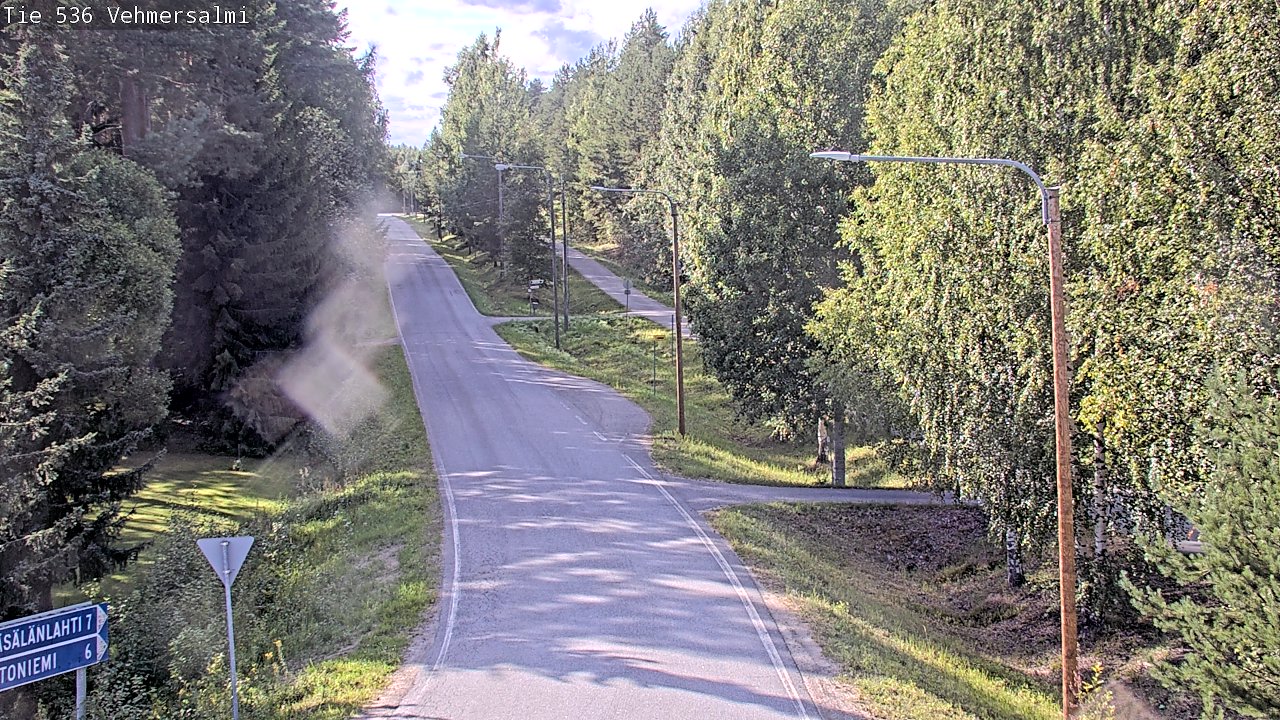 Kelikamerat Kuva Tie 536 Kuopio, Vehmersalmi, Kuopio, Pohjois-Savo