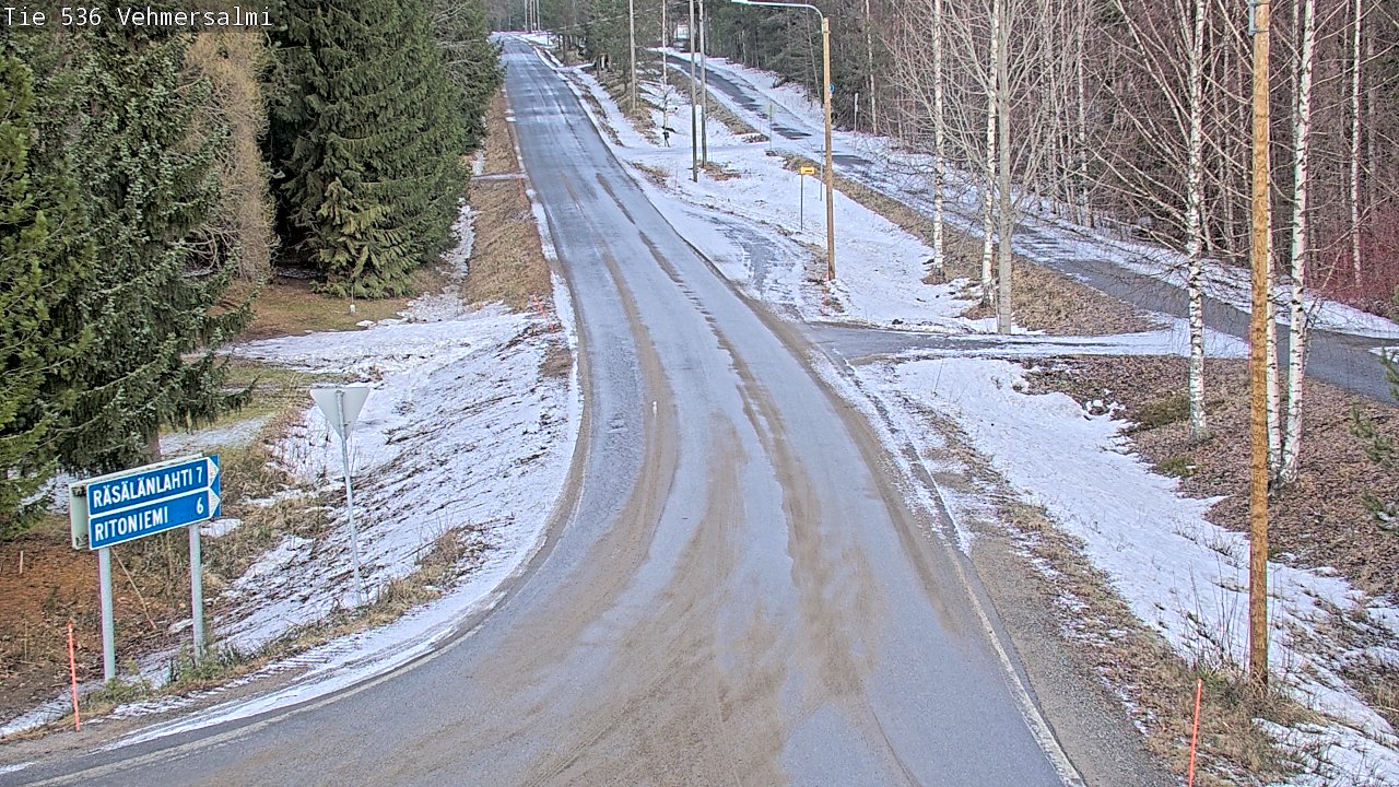 Kelikamerat Kuva Tie 536 Kuopio, Vehmersalmi, Kuopio, Pohjois-Savo