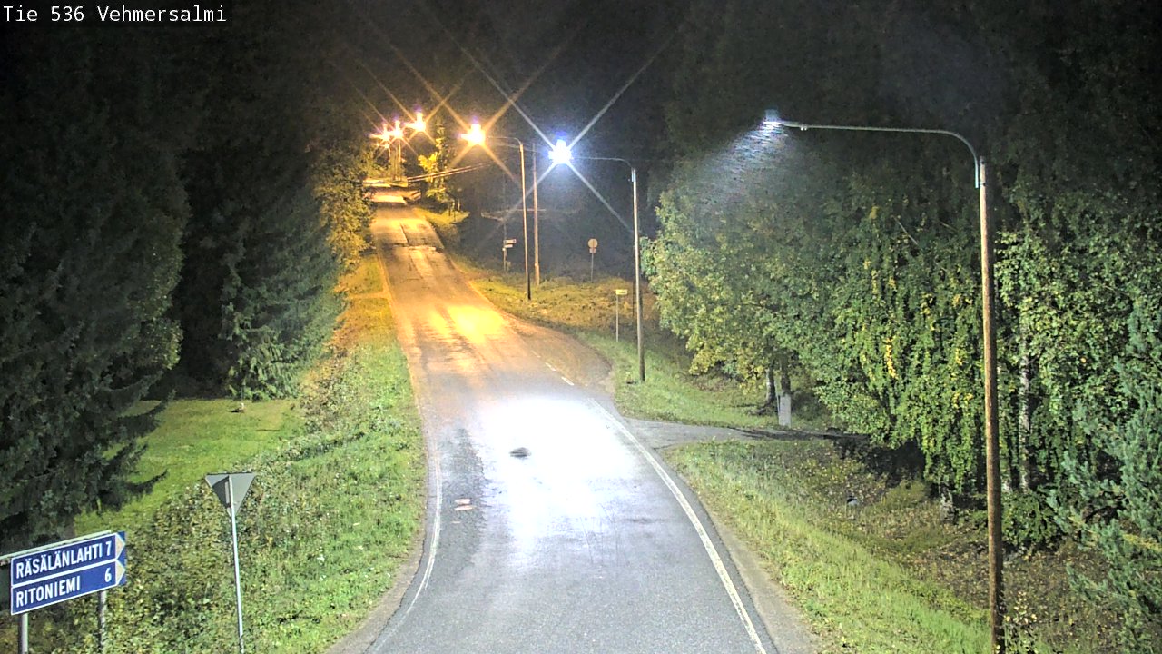 Weather Camera Image Road 536 Kuopio, Vehmersalmi, Kuopio, Pohjois-Savo