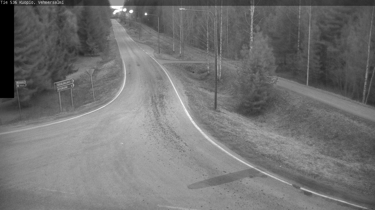 Kelikamerat Kuva Tie 536 Kuopio, Vehmersalmi, Kuopio, Pohjois-Savo