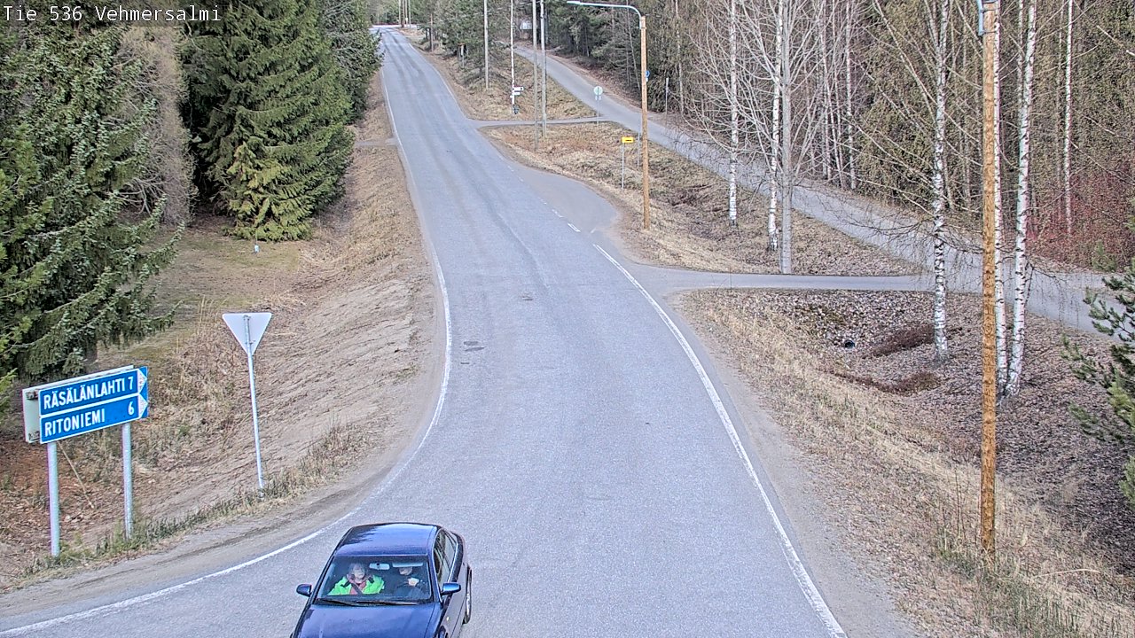 Kelikamerat Kuva Tie 536 Kuopio, Vehmersalmi, Kuopio, Pohjois-Savo