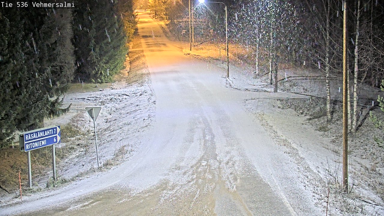 Kelikamerat Kuva Tie 536 Kuopio, Vehmersalmi, Kuopio, Pohjois-Savo