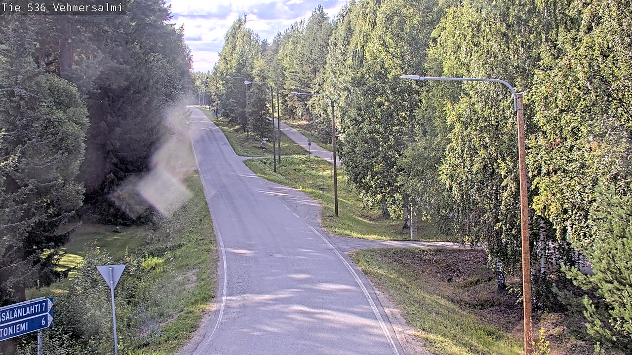 Kelikamerat Kuva Tie 536 Kuopio, Vehmersalmi, Kuopio, Pohjois-Savo
