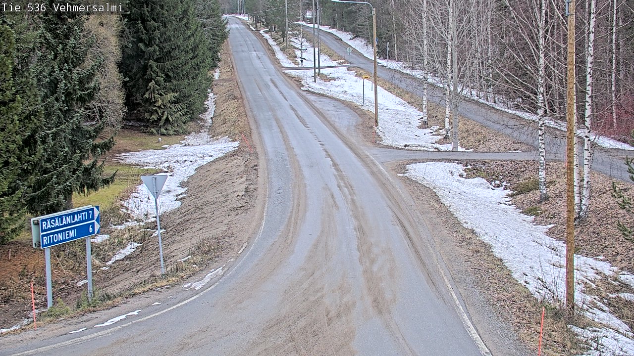 Kelikamerat Kuva Tie 536 Kuopio, Vehmersalmi, Kuopio, Pohjois-Savo