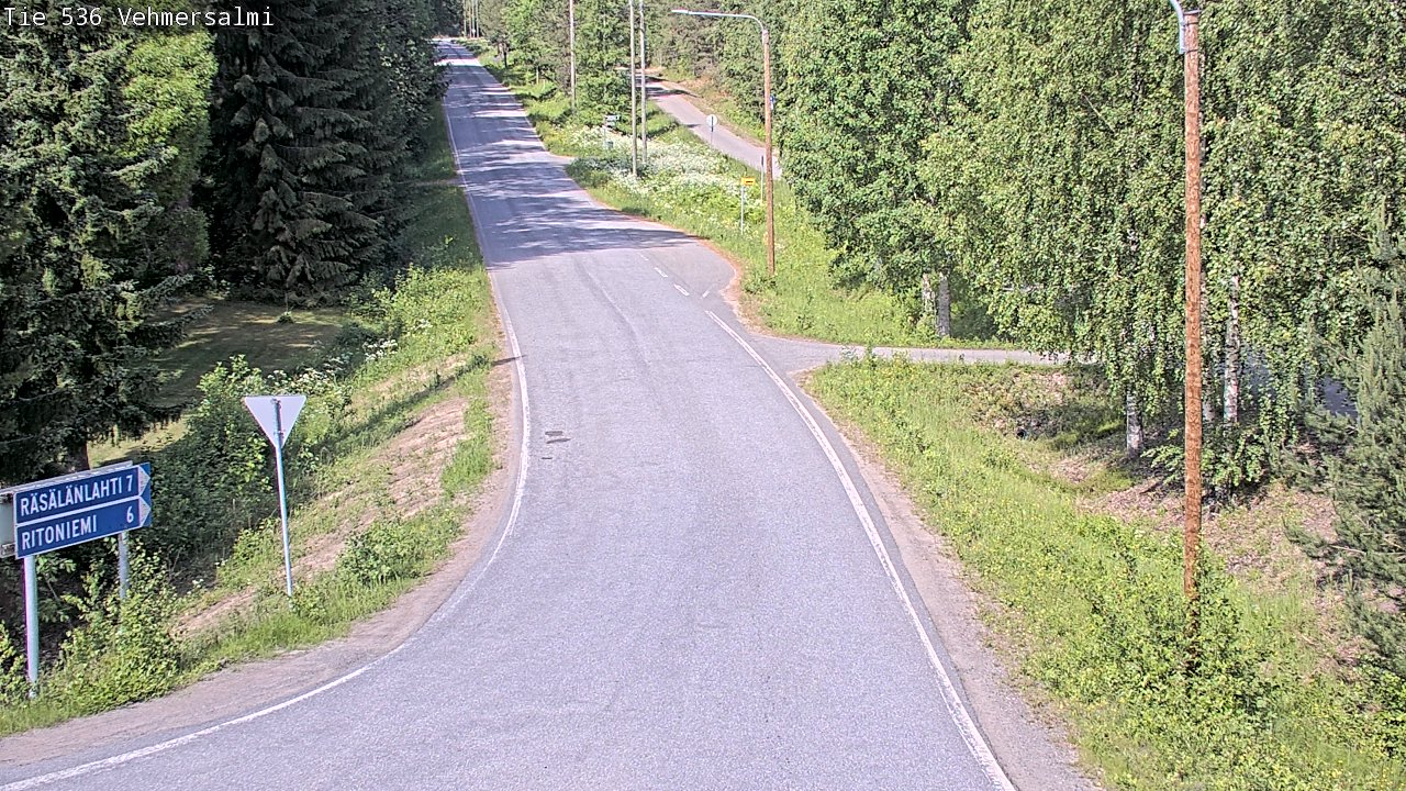 Kelikamerat Kuva Tie 536 Kuopio, Vehmersalmi, Kuopio, Pohjois-Savo