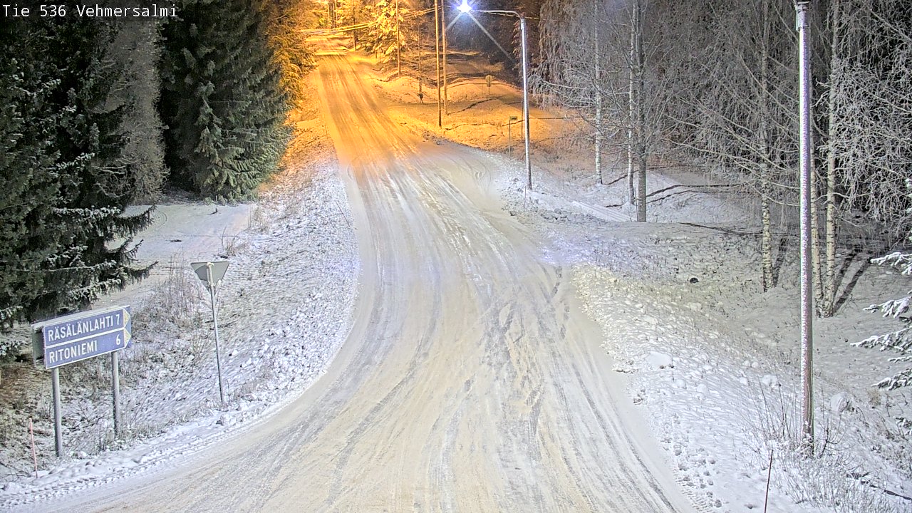 Kelikamerat Kuva Tie 536 Kuopio, Vehmersalmi, Kuopio, Pohjois-Savo