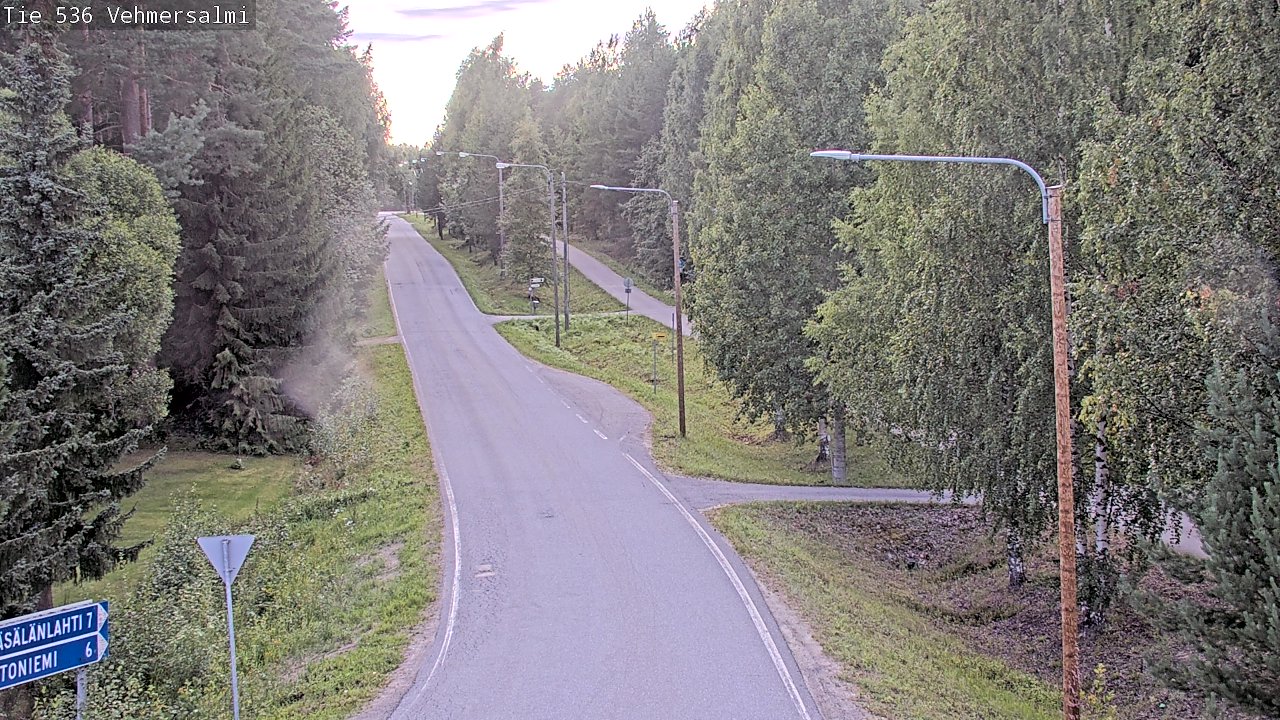 Kelikamerat Kuva Tie 536 Kuopio, Vehmersalmi, Kuopio, Pohjois-Savo