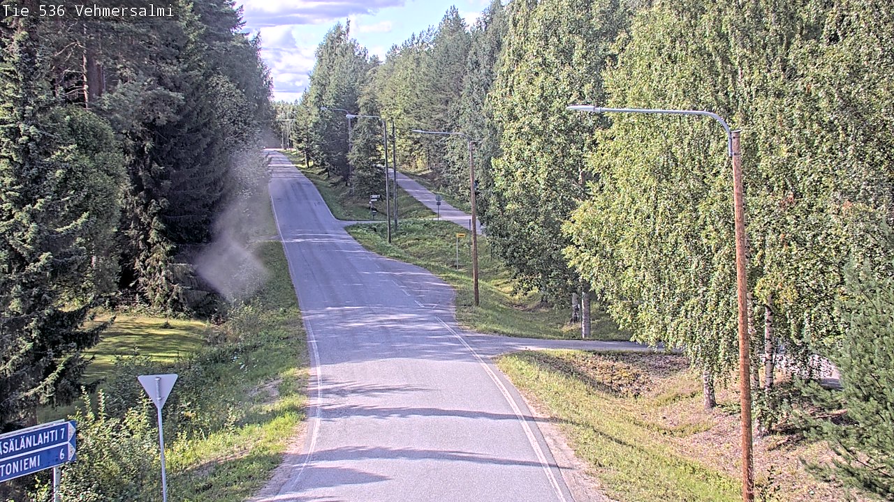 Kelikamerat Kuva Tie 536 Kuopio, Vehmersalmi, Kuopio, Pohjois-Savo
