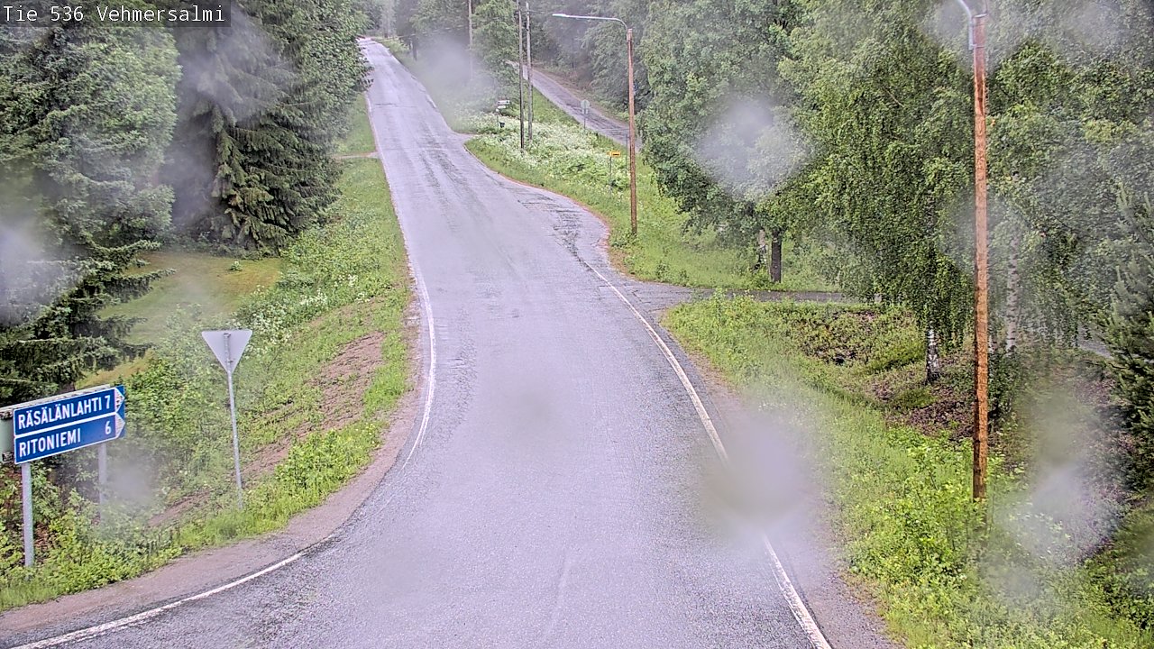 Kelikamerat Kuva Tie 536 Kuopio, Vehmersalmi, Kuopio, Pohjois-Savo