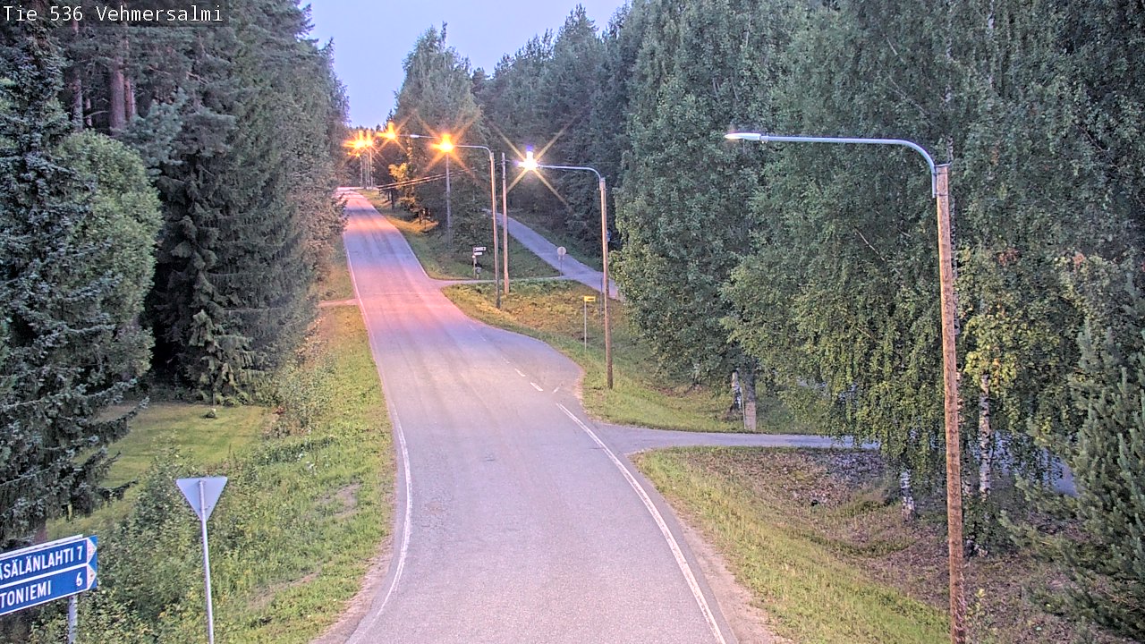 Kelikamerat Kuva Tie 536 Kuopio, Vehmersalmi, Kuopio, Pohjois-Savo