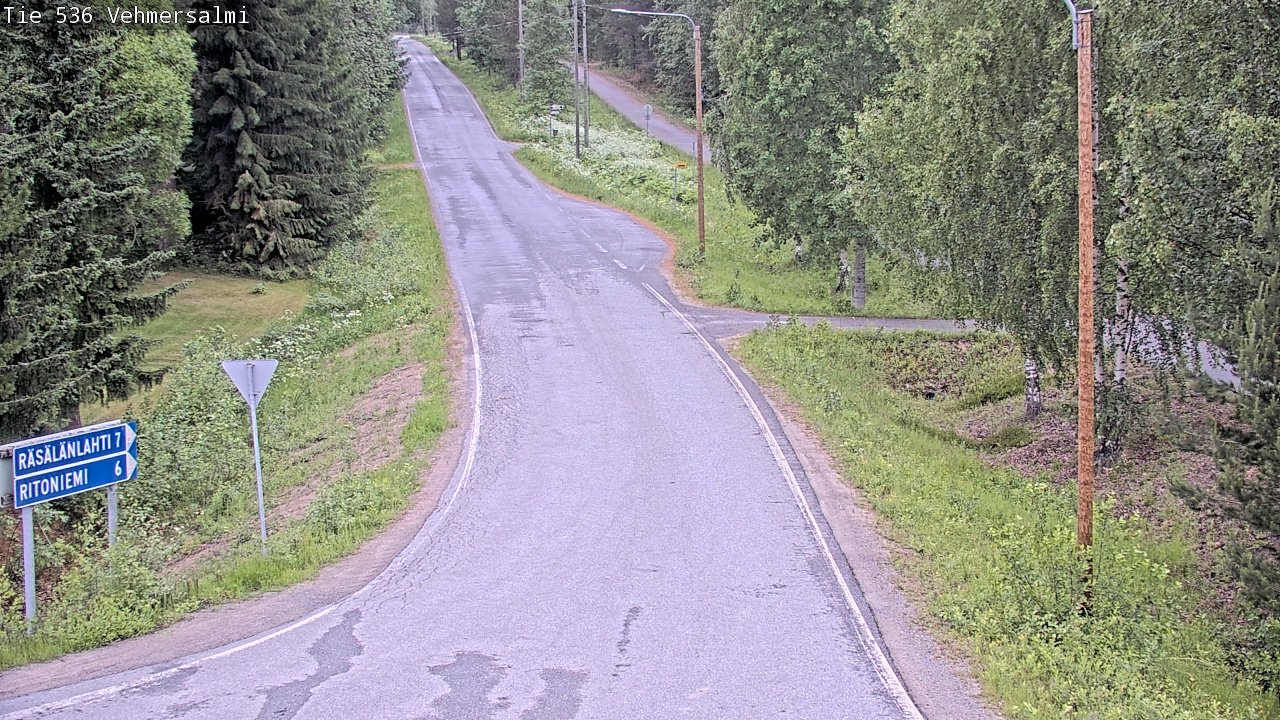 Kelikamerat Kuva Tie 536 Kuopio, Vehmersalmi, Kuopio, Pohjois-Savo